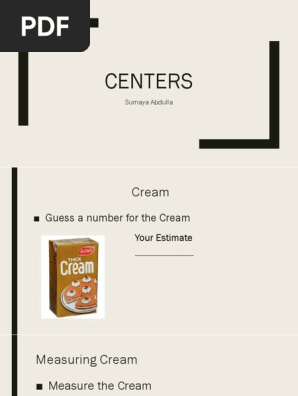 math centers