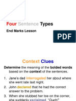 Four Sentence Types 2 Add