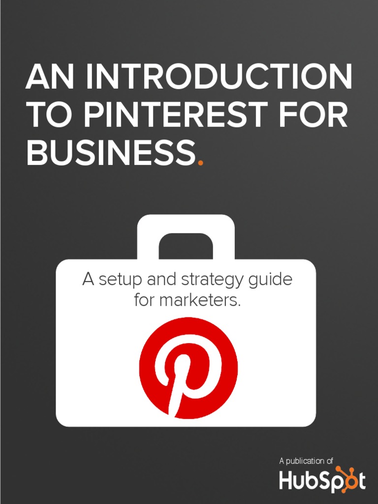 165210-An Introduction To Pinterest by HubSpot | PDF | Social Media ...