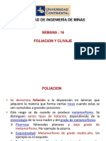 Ingeniería de minas: foliación, clivaje y régimenes tectónicos