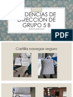 Evidencias de Dirección de Grupo 5 B