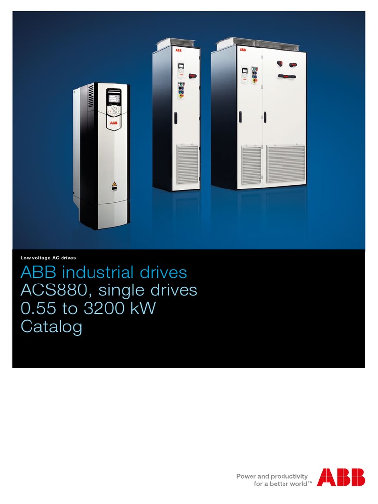 ACS880 Catalogue | Automation | Efficient Energy Use