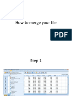 How to Merge Your File