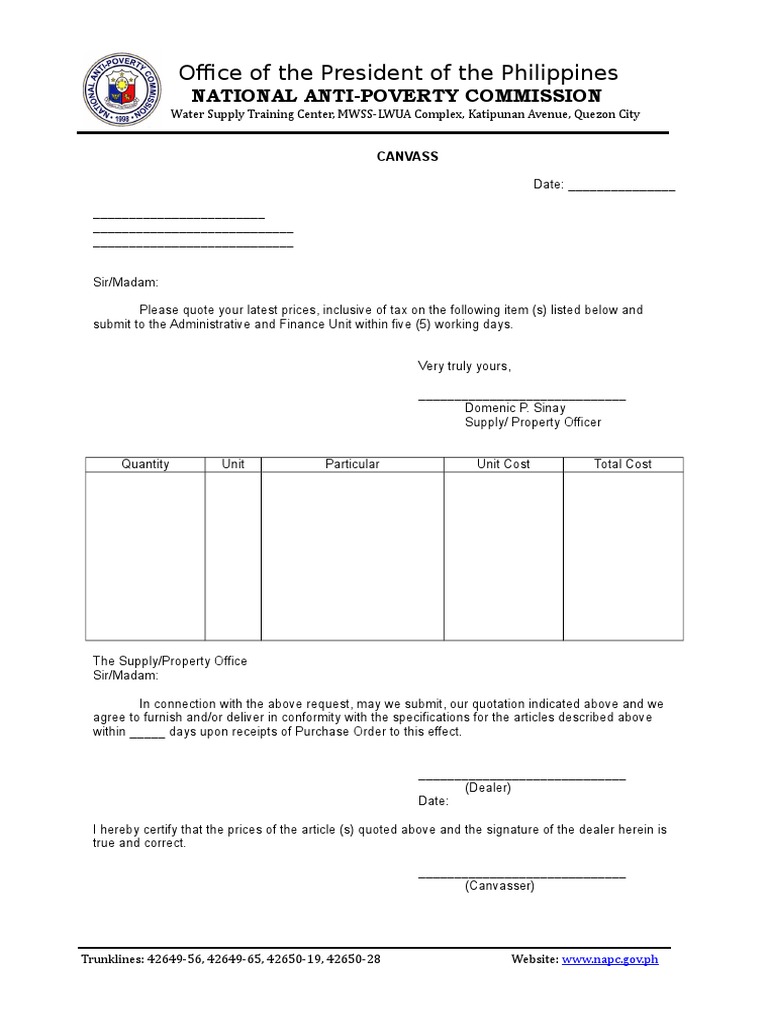 template-canvass-form