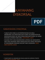 KAKAYAHANG-DISKORSAL