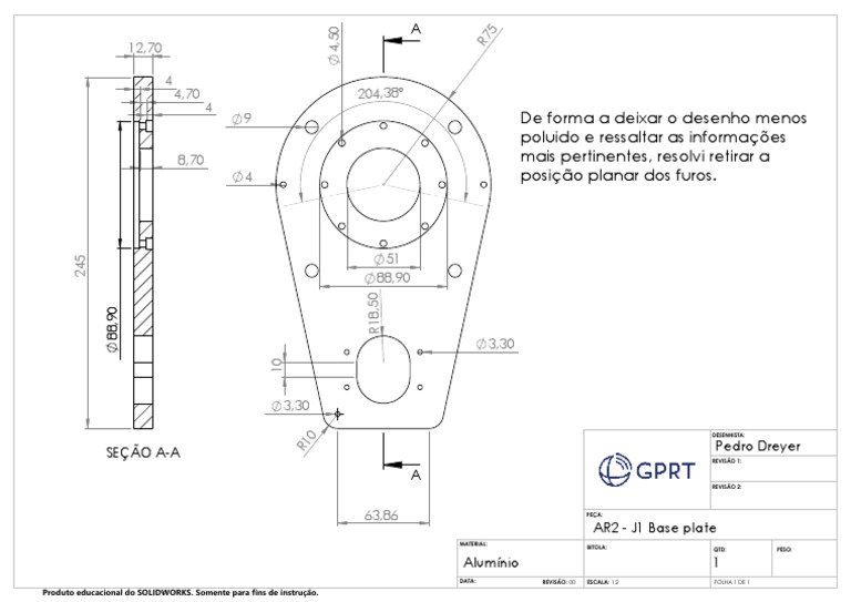 Simbrio Base Plate Design Document | PDF