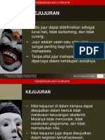 Nilai 1 Kejujuran