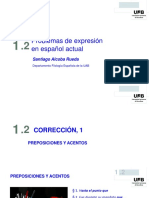 Problemas de Expresión en Español Actual