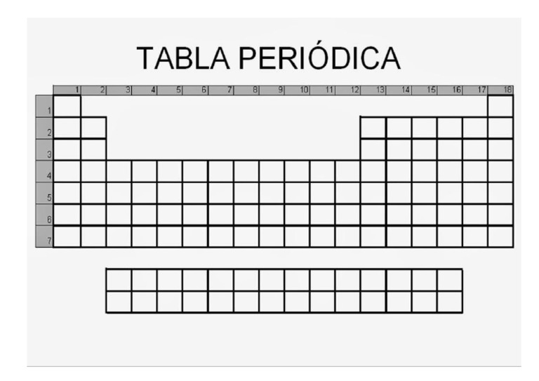 Tabla Periodica Muda