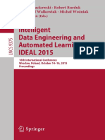 Intelligent Data Engineering and Automated Learning IDEAL 2015 16th International Conference Wroclaw Poland October 14-16-2015 Proceedings