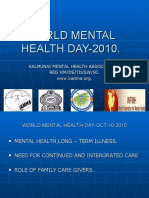 World Mental Health Day 2010 - KAMHA.ORG