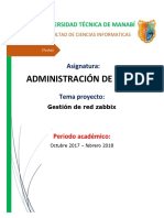 Gestion de Redes Zabbix