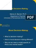 Moral Decision Making