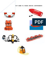 Put The Correct Name To These Rescue Instruments
