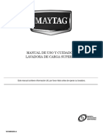 Manual de usuario Maytag