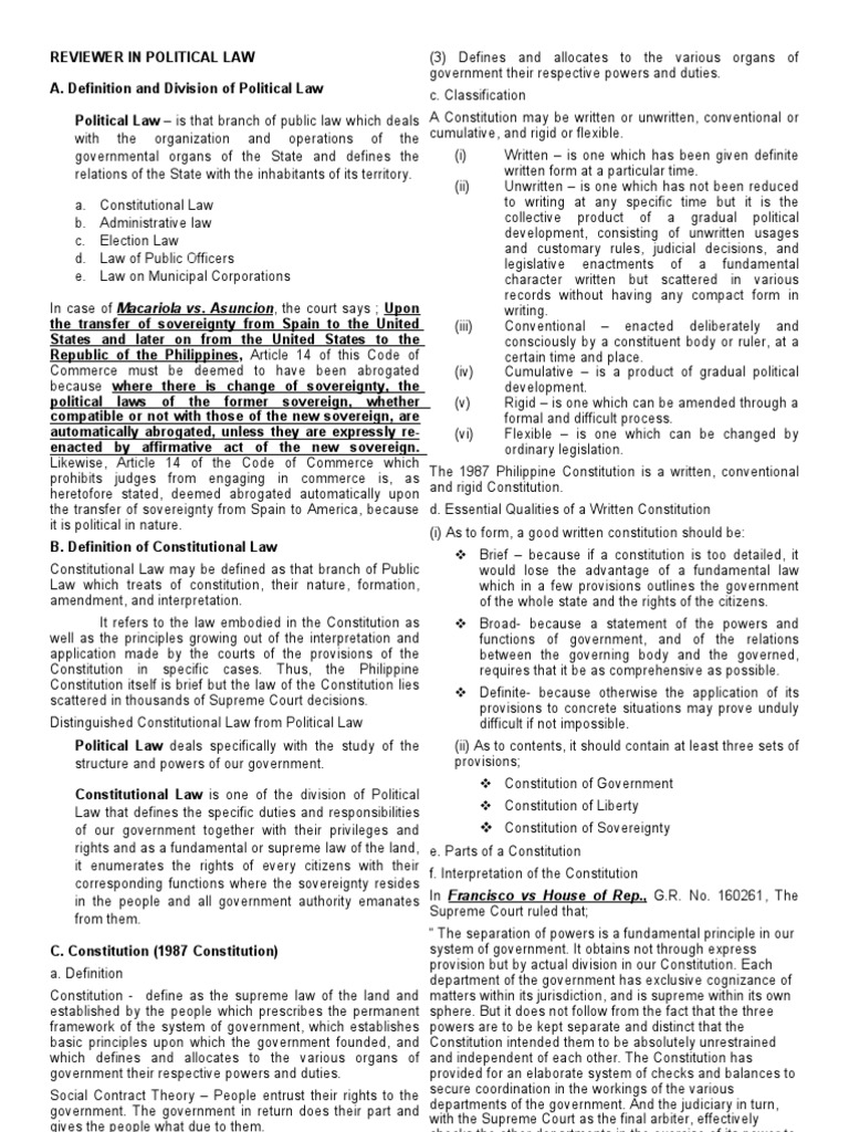 Law and politics definition image