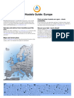 HI Hostels Guide Europe