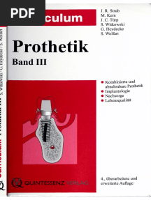 Curriculum - Prothetik Band III PDF