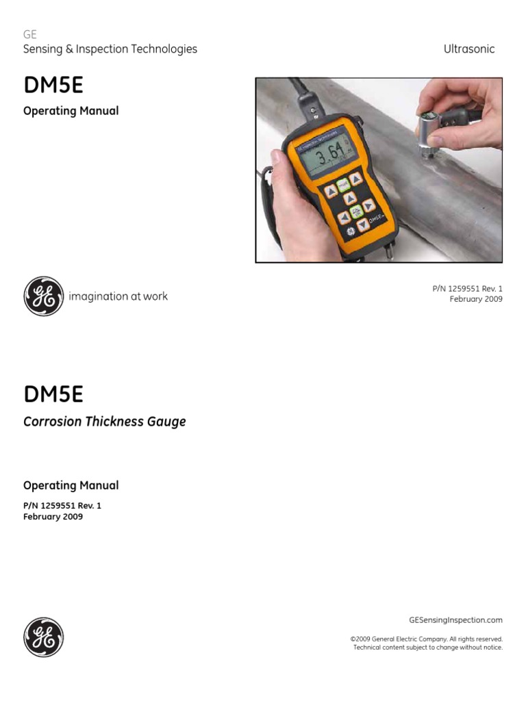 DM5E Manual Calibration Ultrasound