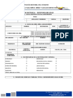 Acta de Entrega - Responsabilidad: Policía Especializada para Niños, Niñas Y Adolescentes Subzona DMQ