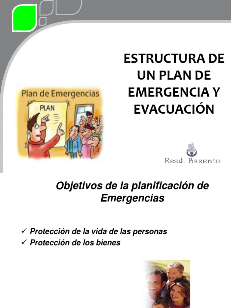 Plan de Emergencia y Evacuacion | PDF | Primeros auxilios | Fuego fatuo