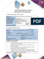 Activity Guide and Evaluation Rubrics 