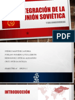 Desintegración de La Unión Soviética