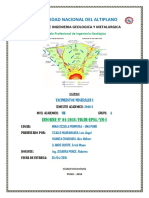 Informe Yacimientos Minerales I