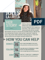 A flyer for Julietta Laurita