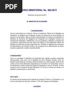Decreto Sobre Tratados Comerciales