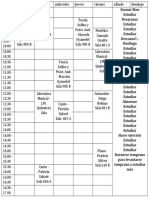 Horario Uch