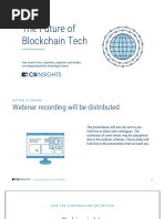 CB Insights Future Blockchain Briefing May2018