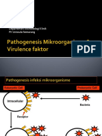 Patogenesis Mikroorganisme Virulence Faktor PAMPs