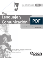 Lenguaje y Comunicación: Guía Cursos Anuales
