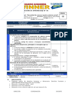 Sesión de Aprendizaje FCC - 08-05