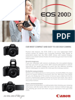 EOS 200D TechSheet