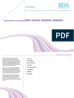 Bonded Composites Versus Ceramic Veneers PDF