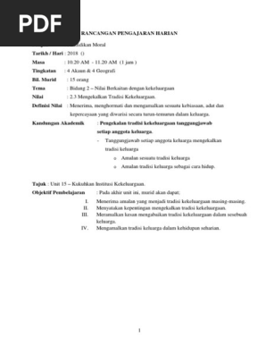 F4 2 3 Mengekalkan Tradisi Kekeluargaan