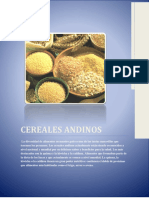 Trabajo de Investigación Sobre Cereales Andinos