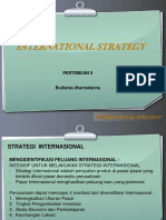 International Strategy: Pertemuan 9