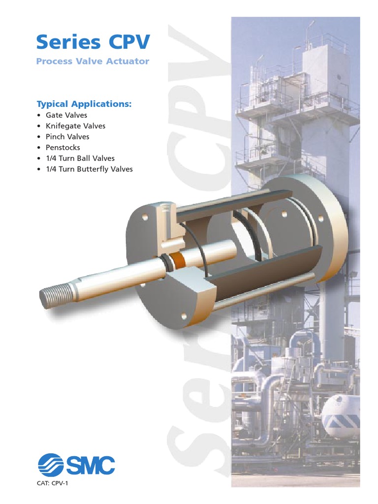 CPV Process Valve Actuator | PDF | Valve | Steel