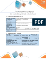 Guía de Actividades y Rubrica de Evaluación - Fase 2-Diagnóstico y Posición Competitiva