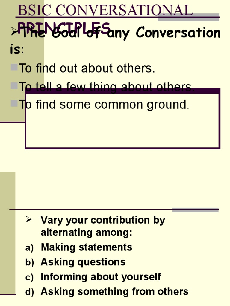 Level 4 Conversational English Guide | PDF