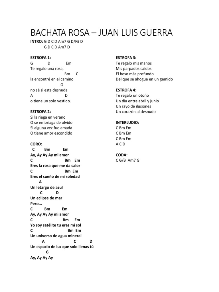 Te Regalo Una Rosa Lyrics