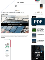 Elblog: Como Hacer Paneles Solares Caseros