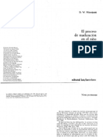 Winnicott El Proceso de Maduracion en El Nino Procesos de Maduracion y El Ambiente Facilitador PDF