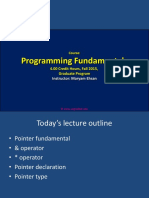 Programming Fundamentals: 4.00 Credit Hours, Fall 2015, Graduate Program