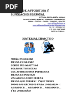03) Taller para Aumentar La Autoestima y de Superación Personal. 2015