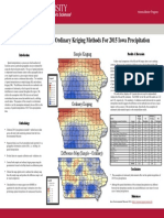 Comparing Simple and Ordinary Kriging Methods For 2015 Iowa Preci