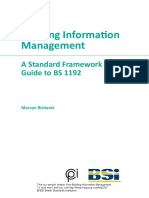 Building Informa On Management: A Standard Framework and Guide To BS 1192
